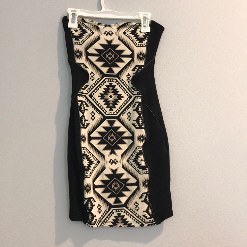Strapless dress